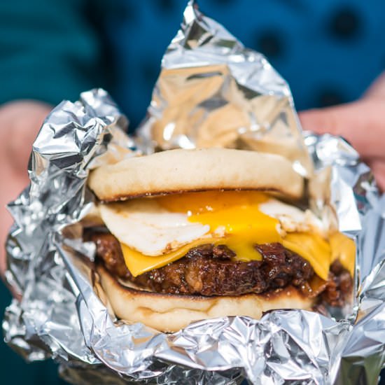 Camping Breakfast Sandwich