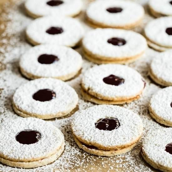 Linzer Cookies