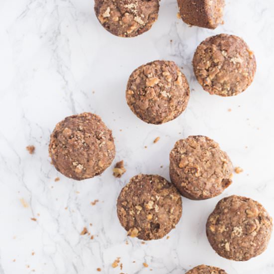 Vegan Banana Strudel Muffins