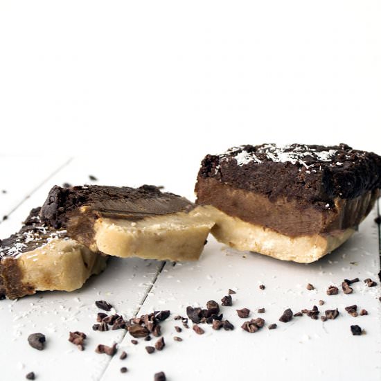 Vegan Caramel Cookie Bars
