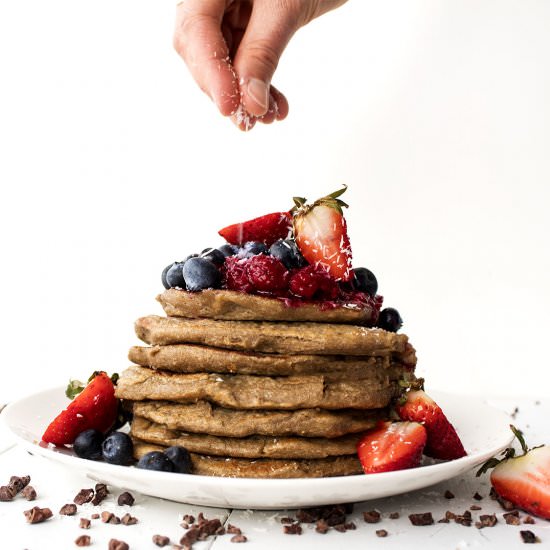 Vegan Banana Pancakes