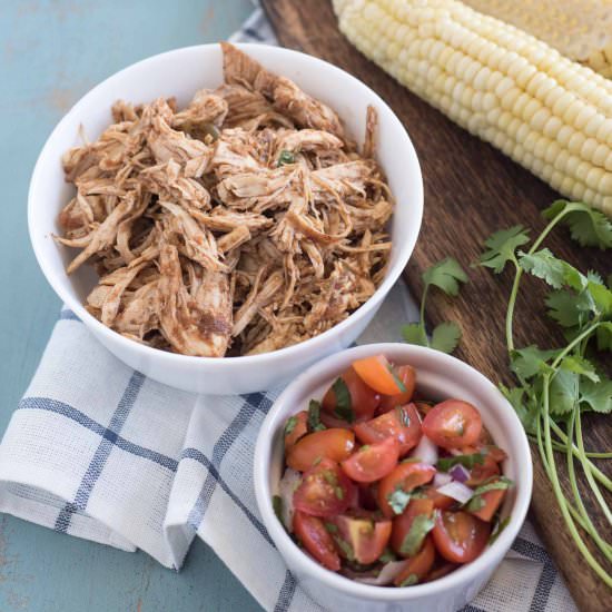 Instant Pot Chipotle Chicken Tacos