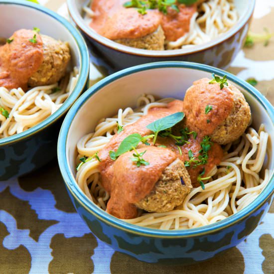Vegan Spaghetti and (no) Meatballs