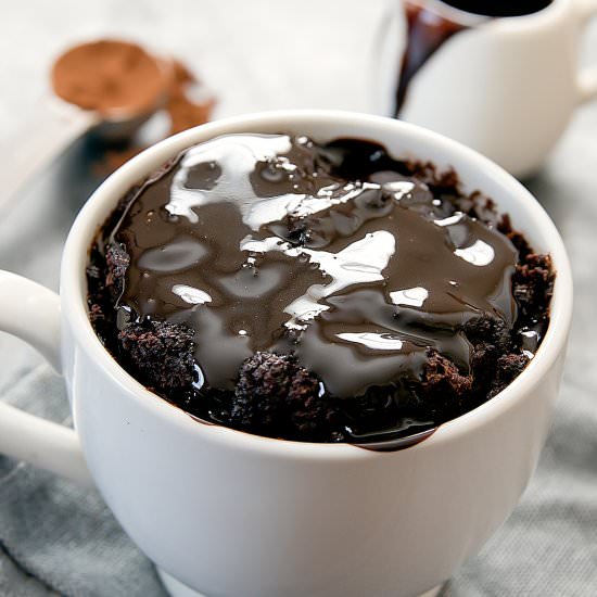 Chocolate Avocado Mug Cake