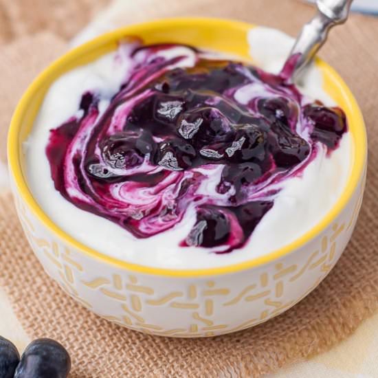 BLUEBERRY MAPLE SYRUP