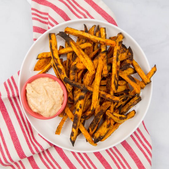 healthy sweet potato fries