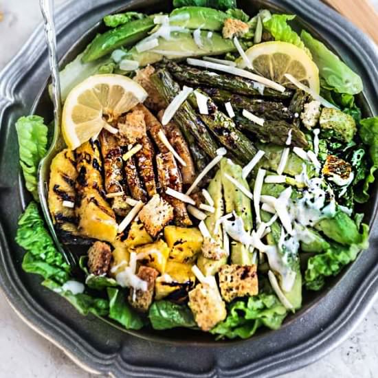 Teriyaki Chicken Caesar Salad