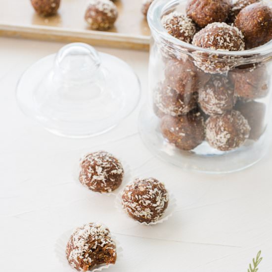 Cherry-Guava Protein Bites