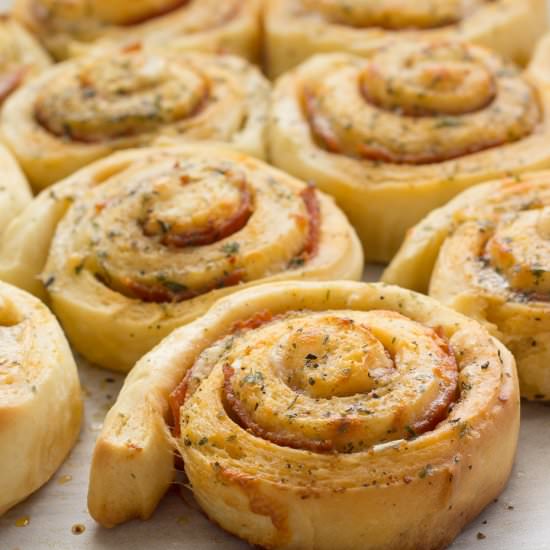 Pepperoni Roll-Ups