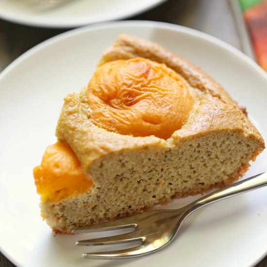 almond flour apricot cake