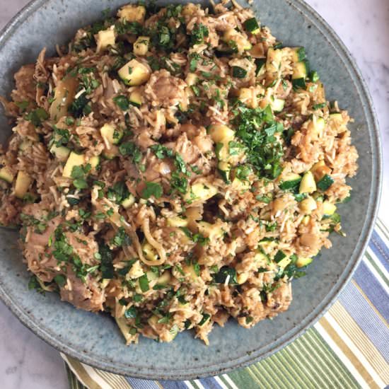 Coconut Rice with Chicken