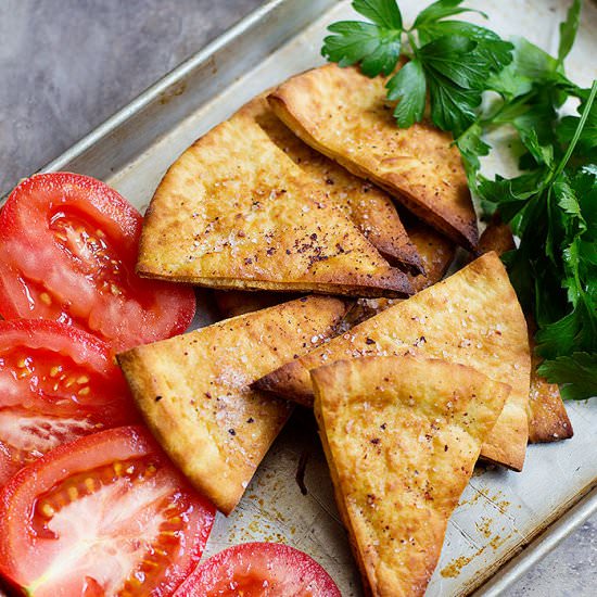 Homemade Pita Chips Recipe