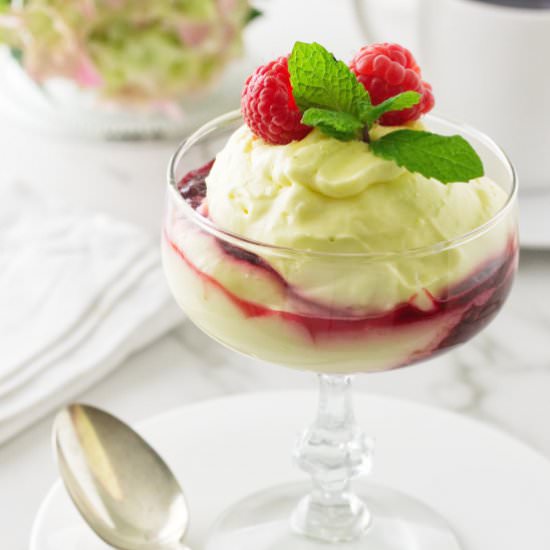 lemon raspberry parfait