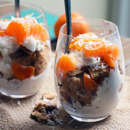 Orange Coconut Parfait