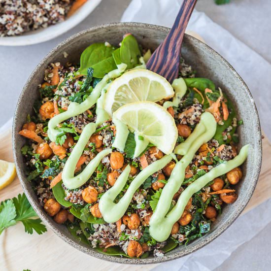 Vegan Quinoa Buddha Bowl