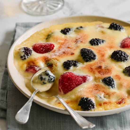 Berries with Orange Sabayon