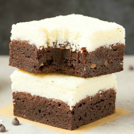 Healthy Coconut Brownies