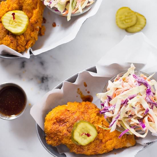 Healthy Nashville Style Hot Chicken
