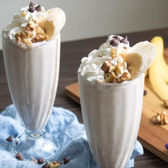 PB Chunky Monkey Milkshake