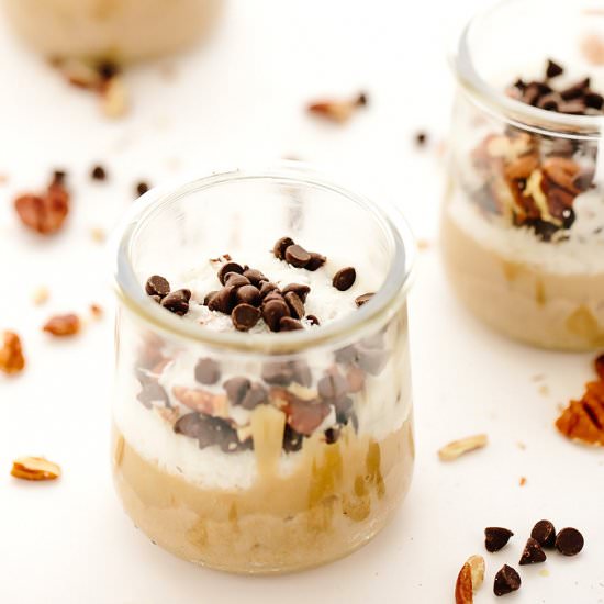 Vegan Tahini Magic Parfaits