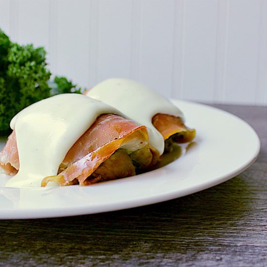 Prosciutto Pesto Chicken Thighs