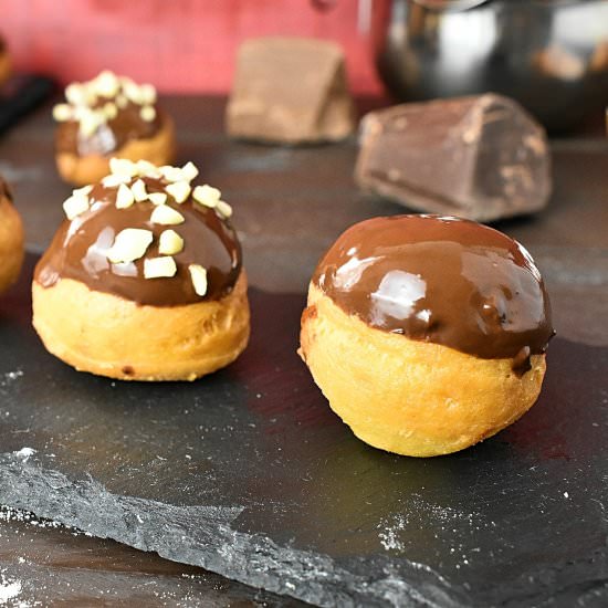 Chocolate Dipped Donuts