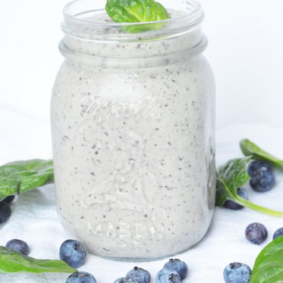Spinach Smoothie With Chia Seeds