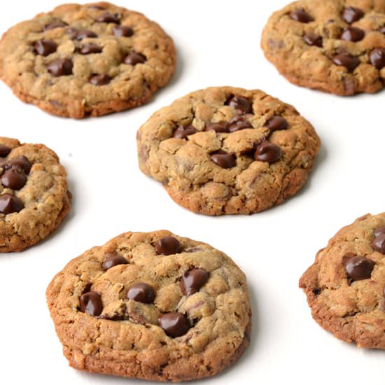 Oatmeal chocolate chip cookies