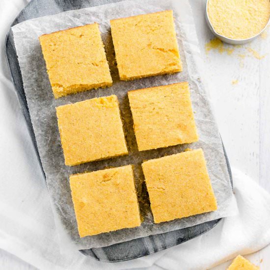 Healthy Buttermilk Cornbread