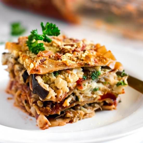 Roasted Vegetable Lasagna