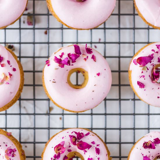 Champagne Baked Donuts
