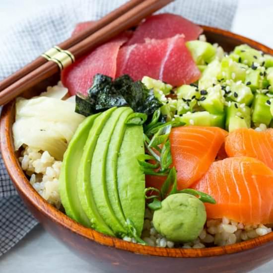 Easy Sushi Bowl