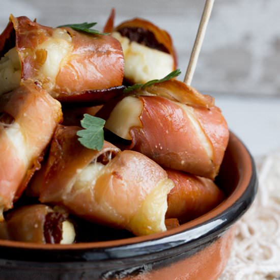 Halloumi & Prosciutto Bites