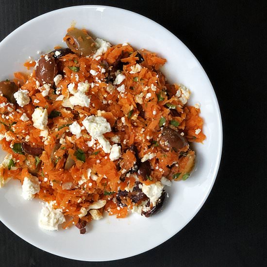 moroccan grated carrot salad