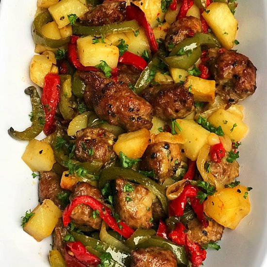 Italian Style Sausage & Peppers