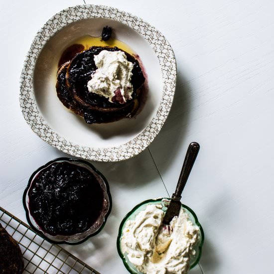 Cherry Chocolate French Toast