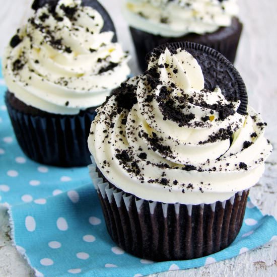Oreo muffins