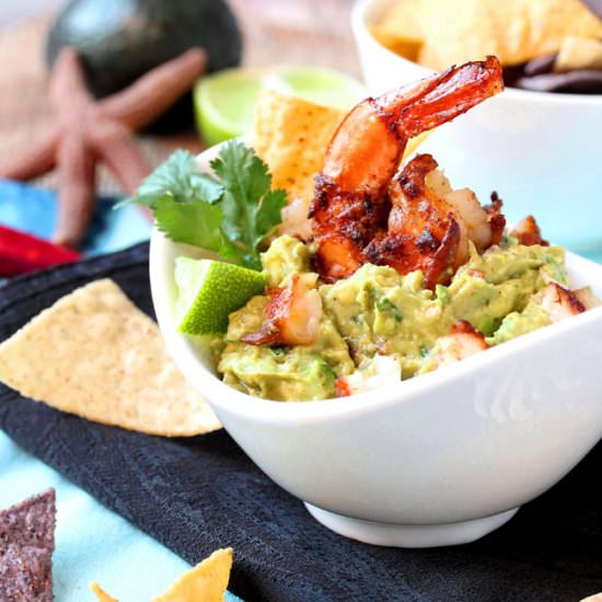 Chipotle Shrimp Guacamole