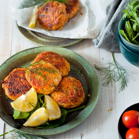 Healthy Low Carb Salmon Fritters