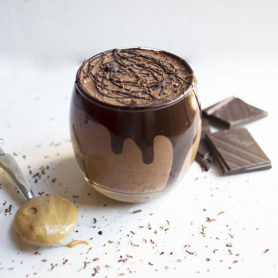 Vegan PB and Chocolate Bomb