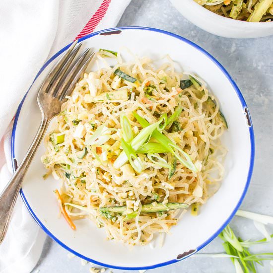 Vegan Kelp Noodle Salad
