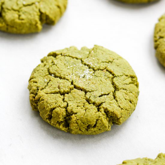 Vegan Matcha Cookies