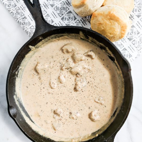 Southern Biscuits and Gravy