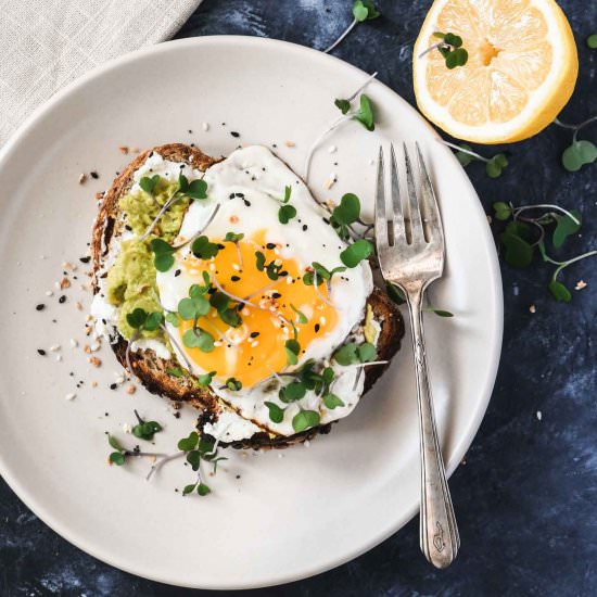 Ricotta Avocado Toast