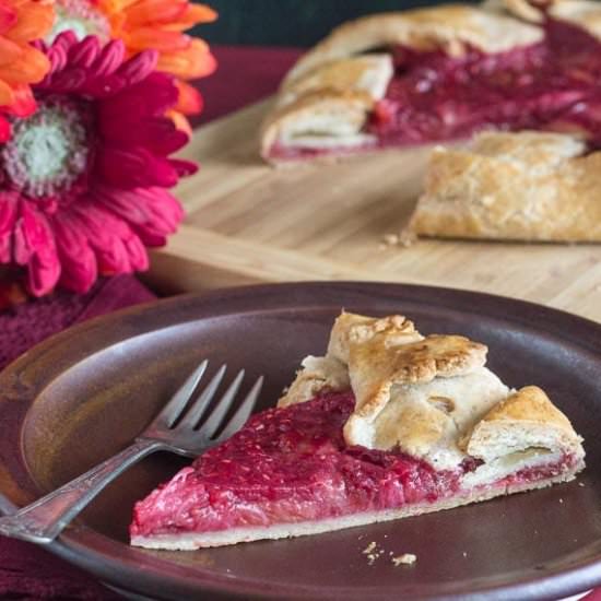 Rhubarb Raspberry Crostata – GF