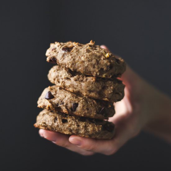 Banana Bread Breakfast Cookies