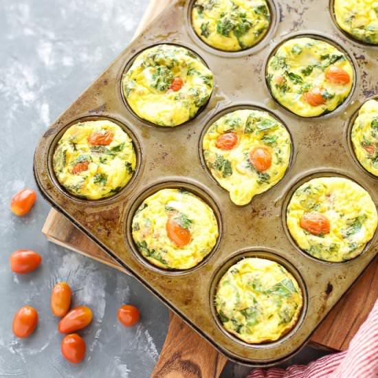 Quiche Cups with Tomato