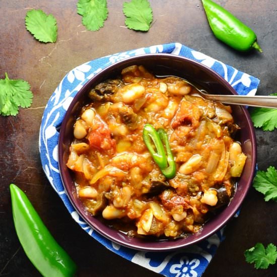 Eggplant Bean Casserole