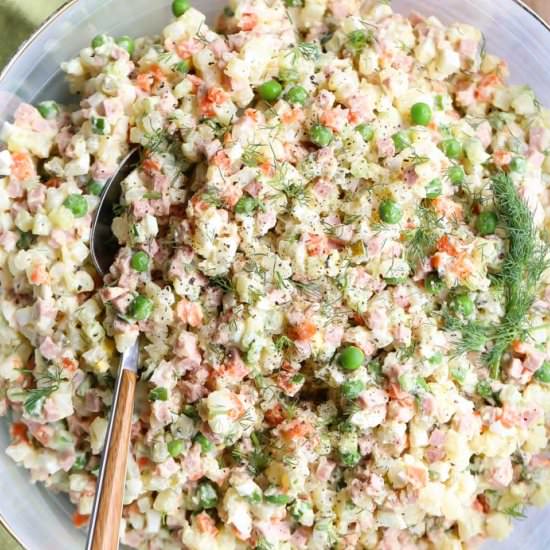 Olivier Salad (Russian Potato Salad)