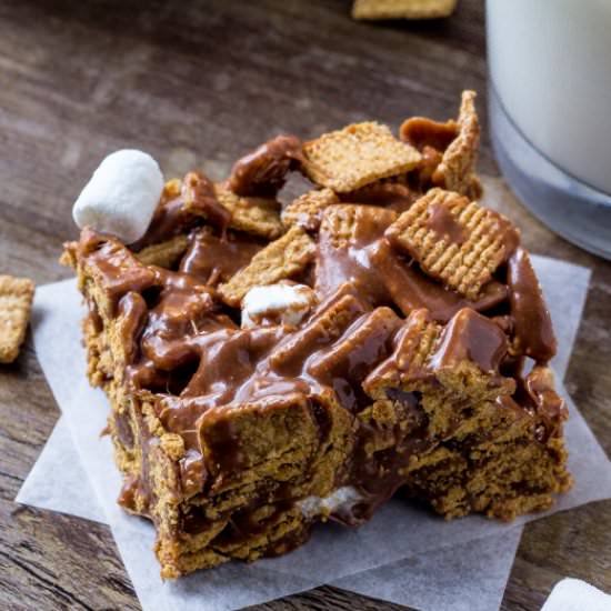 Golden Grahams S’mores Bars